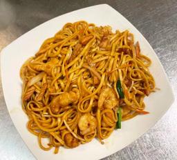 26. Shrimp Lo Mein 虾捞面